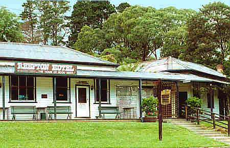 Reefton Hotel - a well known bikie hangout