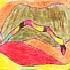 Drawing of a snake - by Meagan